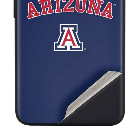 University of Arizona Primary Logo Blue Google Pixel 4a Skin